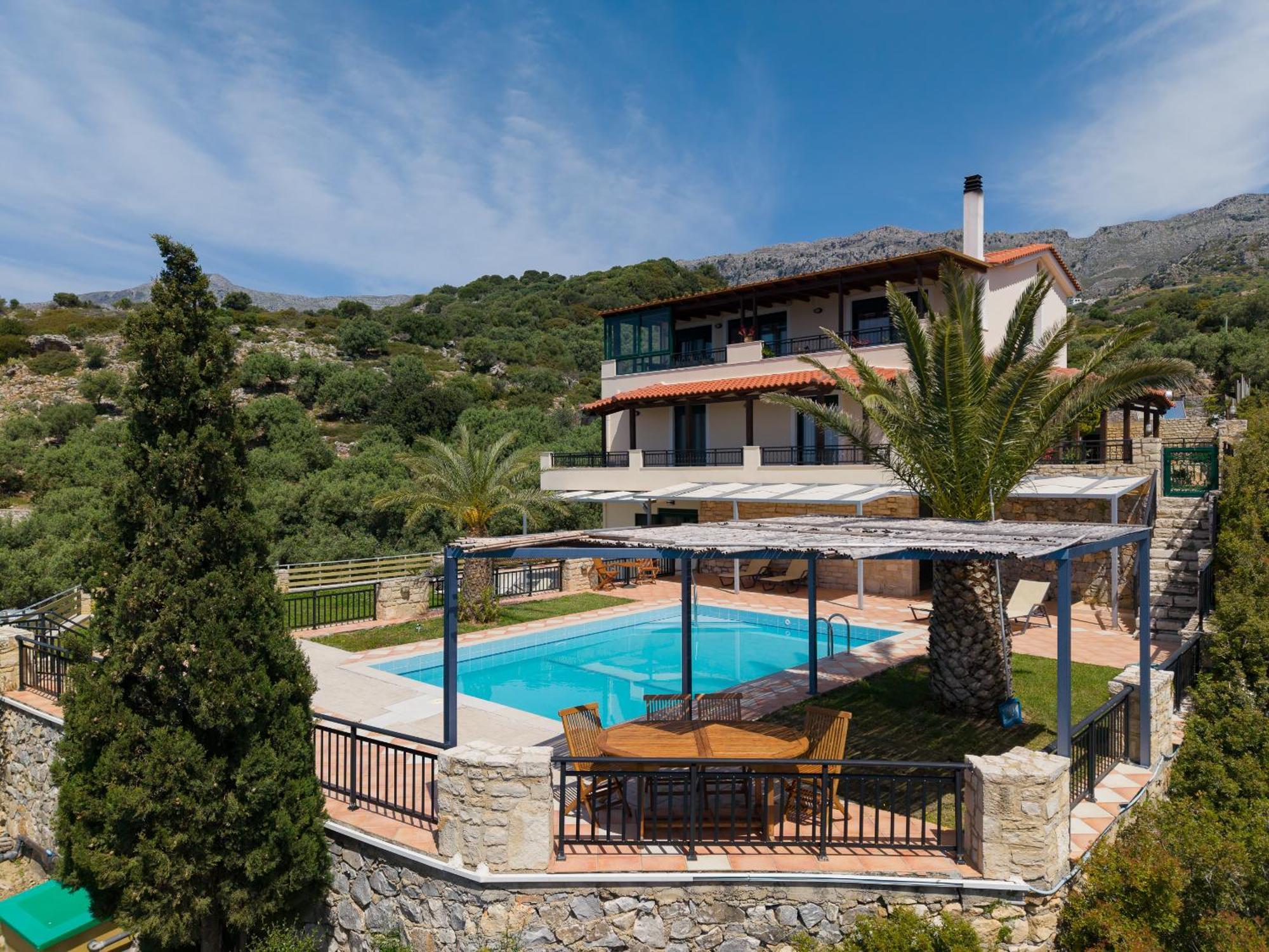 Souda Bay Loggia Vila Sellía Exterior foto