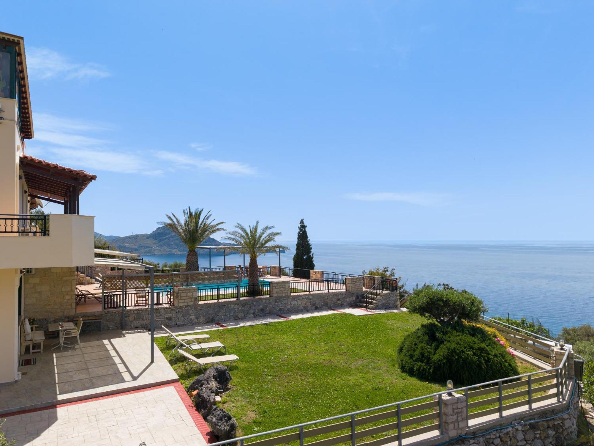 Souda Bay Loggia Vila Sellía Exterior foto